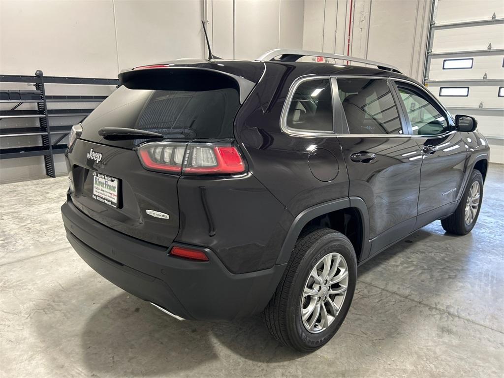 used 2021 Jeep Cherokee car, priced at $25,650