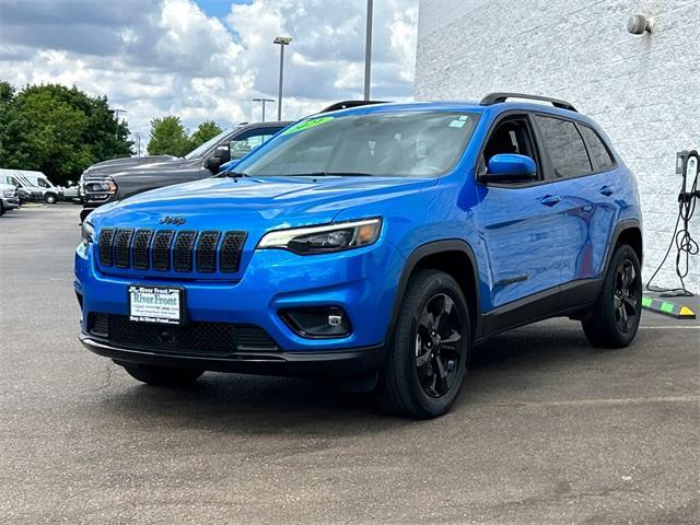 used 2021 Jeep Cherokee car, priced at $25,450