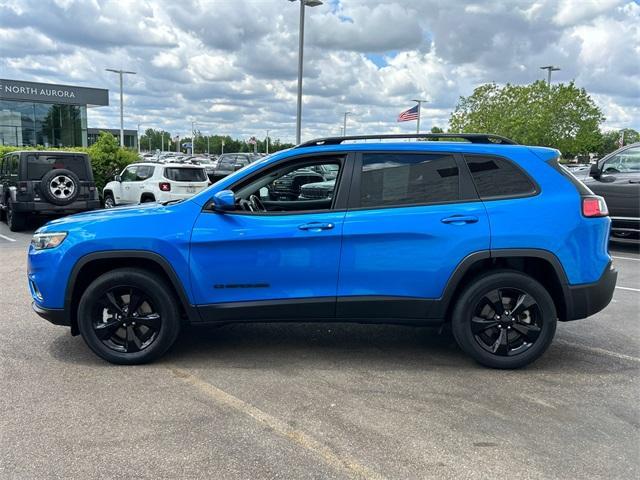 used 2021 Jeep Cherokee car, priced at $25,450