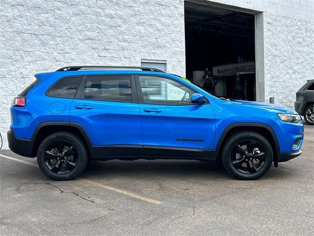 used 2021 Jeep Cherokee car, priced at $25,450