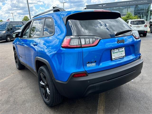 used 2021 Jeep Cherokee car, priced at $25,450