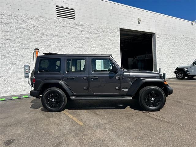 used 2021 Jeep Wrangler Unlimited car, priced at $36,950