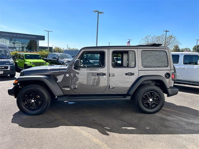 used 2021 Jeep Wrangler Unlimited car, priced at $36,950