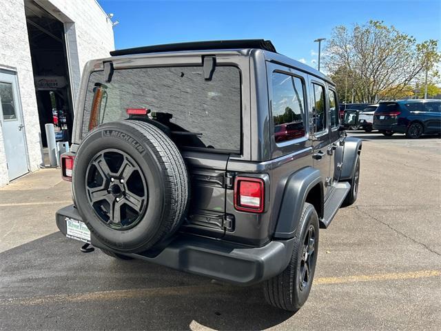 used 2021 Jeep Wrangler Unlimited car, priced at $36,950