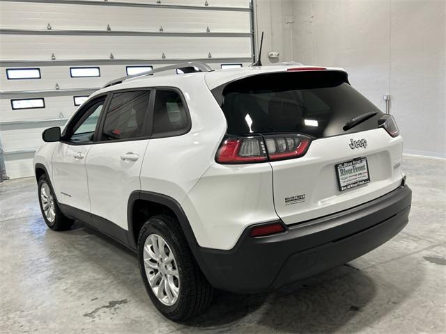 used 2021 Jeep Cherokee car, priced at $19,550