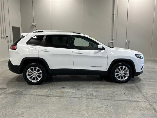 used 2021 Jeep Cherokee car, priced at $19,550