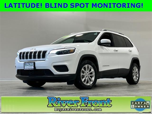 used 2021 Jeep Cherokee car, priced at $19,550