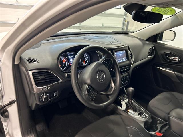 used 2021 Jeep Cherokee car, priced at $19,550