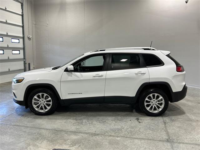 used 2021 Jeep Cherokee car, priced at $19,550