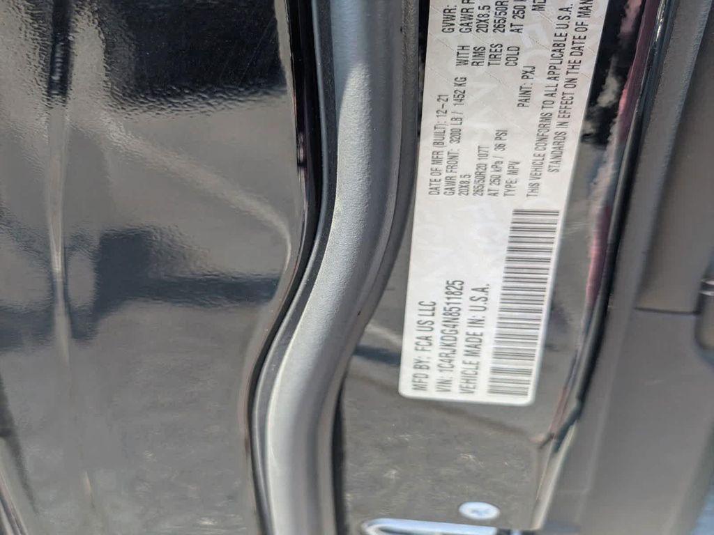 used 2022 Jeep Grand Cherokee L car, priced at $25,000