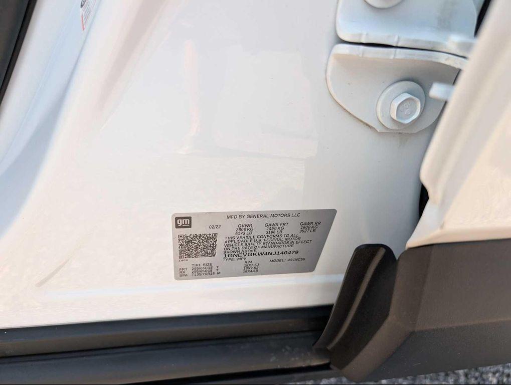 used 2022 Chevrolet Traverse car, priced at $27,534