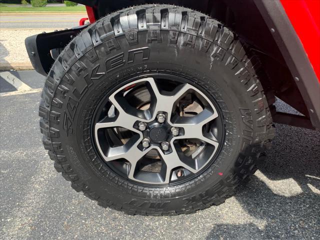 used 2021 Jeep Wrangler Unlimited car, priced at $33,752