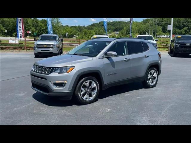 used 2021 Jeep Compass car, priced at $21,403