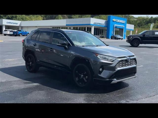 used 2021 Toyota RAV4 Hybrid car