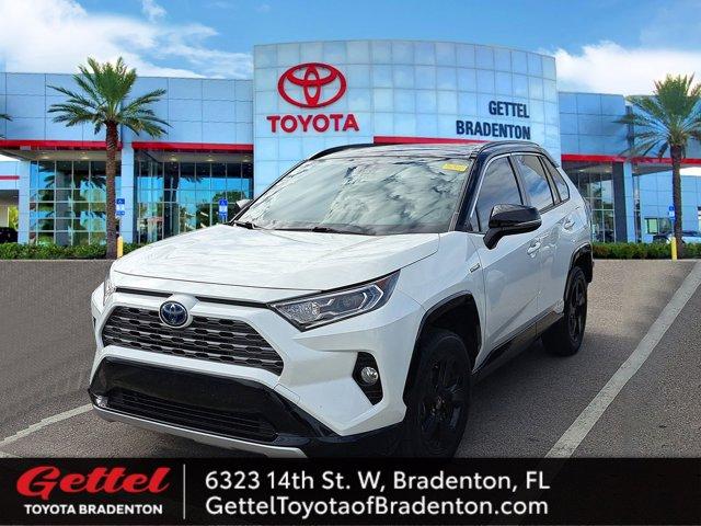 used 2021 Toyota RAV4 Hybrid car, priced at $26,045