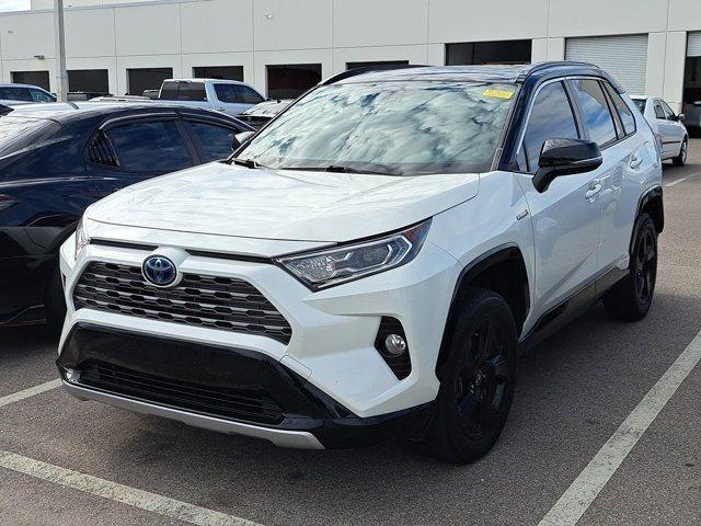 used 2021 Toyota RAV4 Hybrid car, priced at $26,045