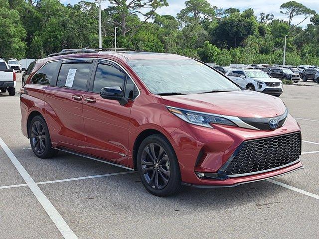 used 2021 Toyota Sienna car, priced at $34,465