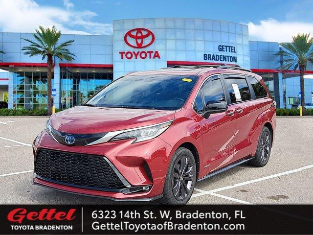 used 2021 Toyota Sienna car, priced at $34,465