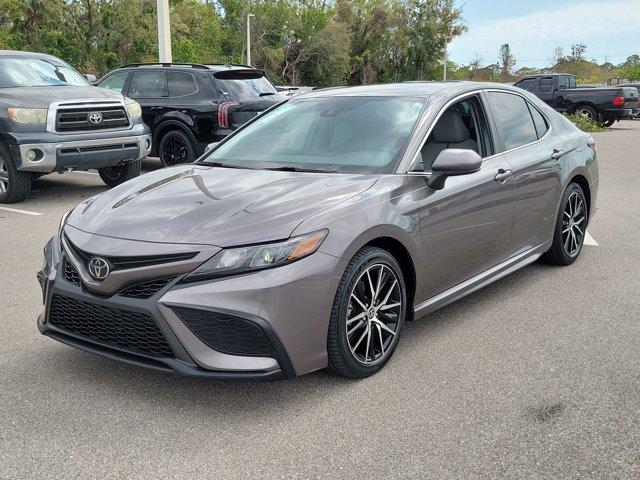 used 2021 Toyota Camry car, priced at $18,734