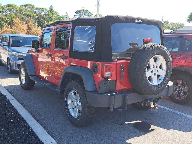 used 2014 Jeep Wrangler Unlimited car, priced at $10,988