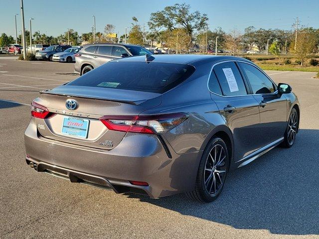 used 2021 Toyota Camry Hybrid car, priced at $25,349