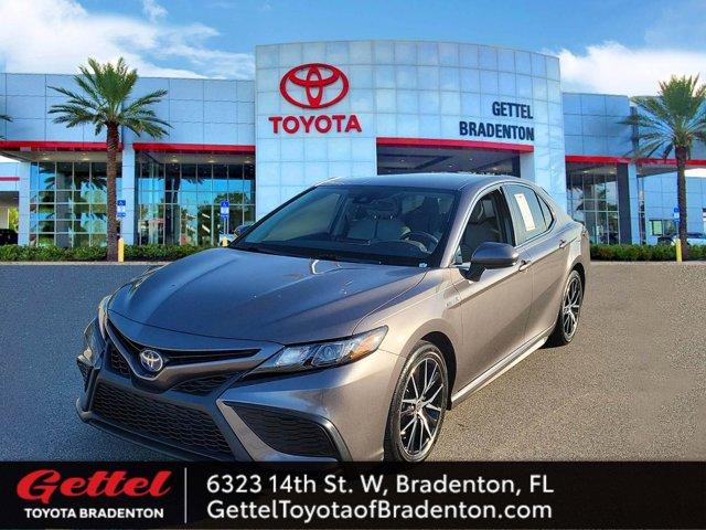 used 2021 Toyota Camry Hybrid car, priced at $25,349