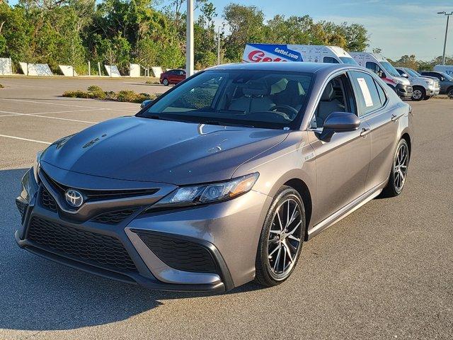 used 2021 Toyota Camry Hybrid car, priced at $25,349