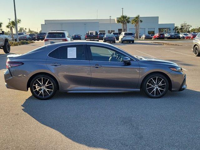 used 2021 Toyota Camry Hybrid car, priced at $25,349