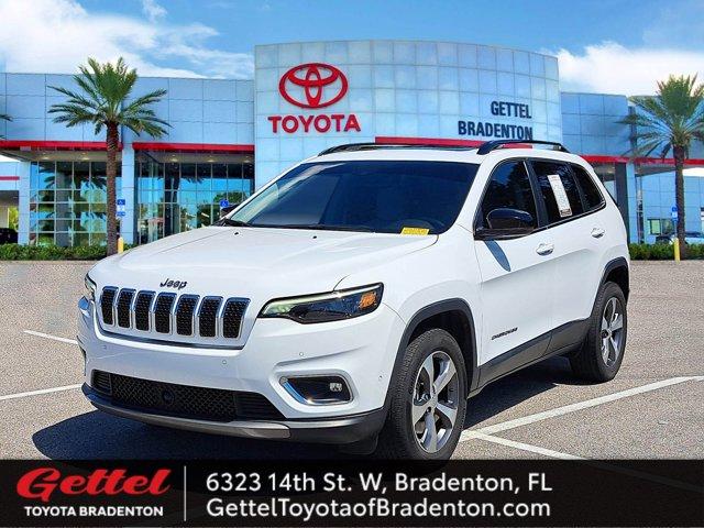 used 2022 Jeep Cherokee car, priced at $22,254