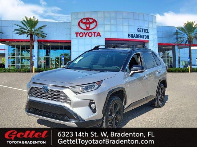 used 2019 Toyota RAV4 Hybrid car, priced at $23,491