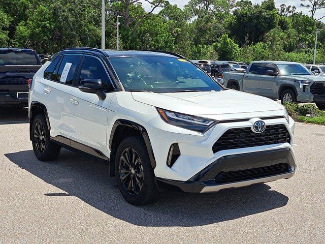 used 2022 Toyota RAV4 Hybrid car, priced at $34,403