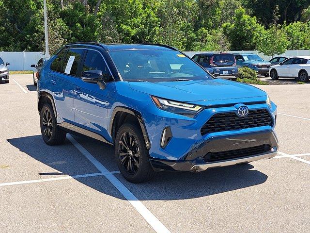 used 2022 Toyota RAV4 Hybrid car, priced at $27,500