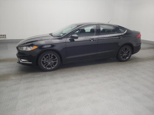 used 2018 Ford Fusion car, priced at $14,795