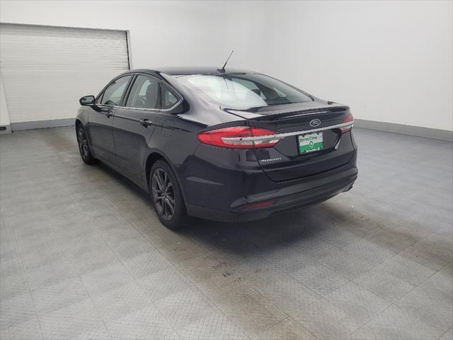 used 2018 Ford Fusion car, priced at $14,795