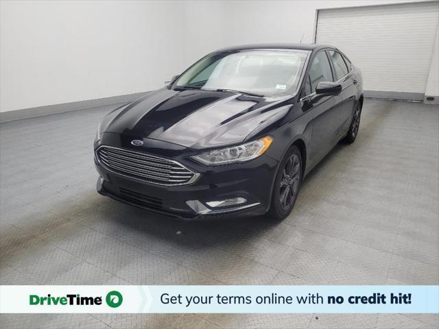 used 2018 Ford Fusion car, priced at $14,795