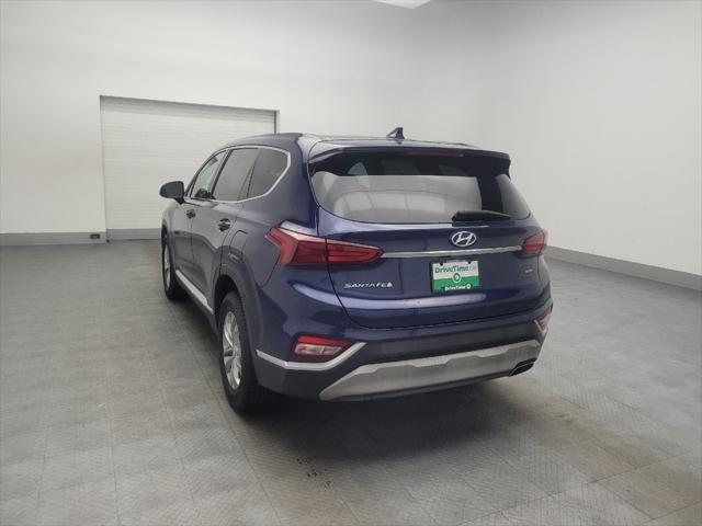 used 2019 Hyundai Santa Fe car, priced at $19,895