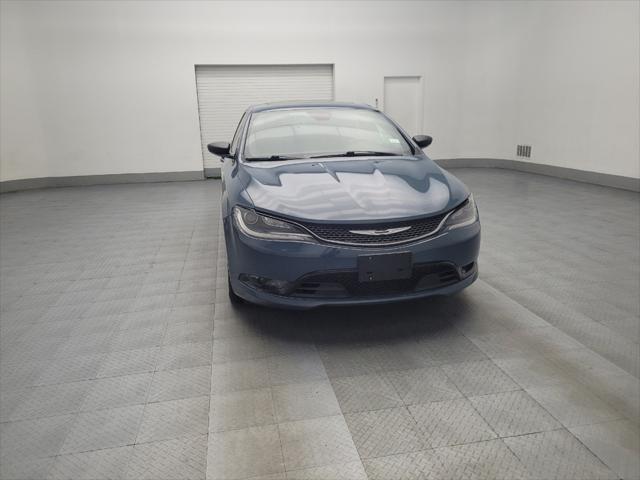 used 2015 Chrysler 200 car, priced at $14,295