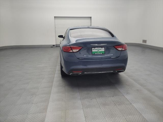 used 2015 Chrysler 200 car, priced at $14,295