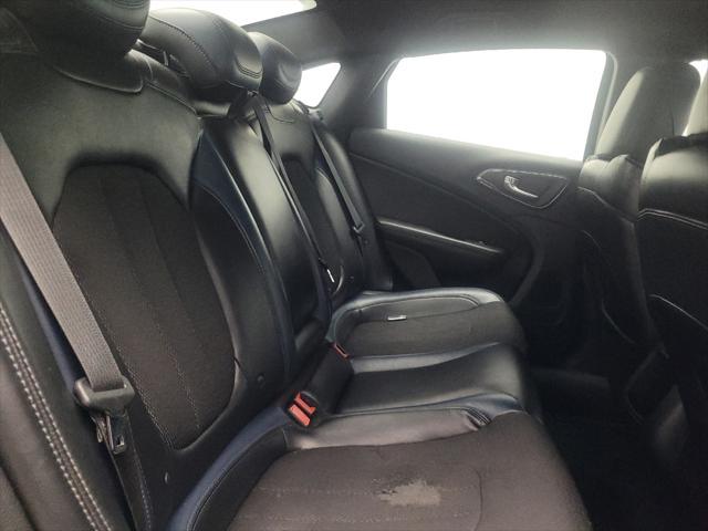 used 2015 Chrysler 200 car, priced at $12,395