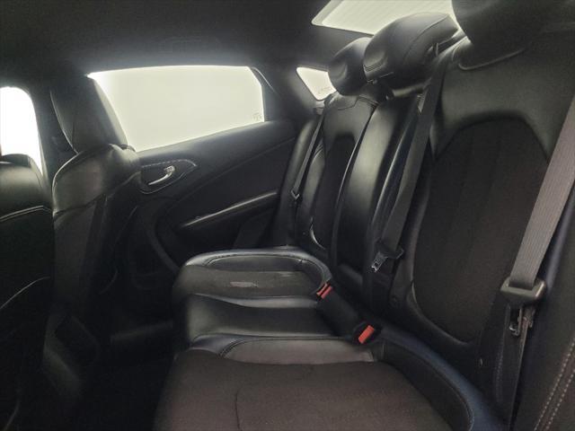 used 2015 Chrysler 200 car, priced at $12,395