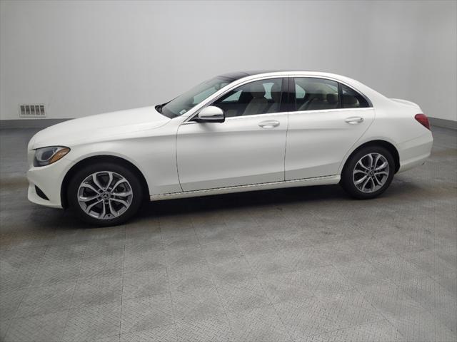 used 2018 Mercedes-Benz C-Class car, priced at $26,195