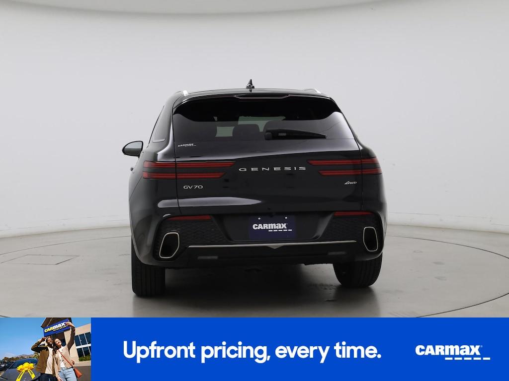 used 2024 Genesis GV70 car, priced at $43,998