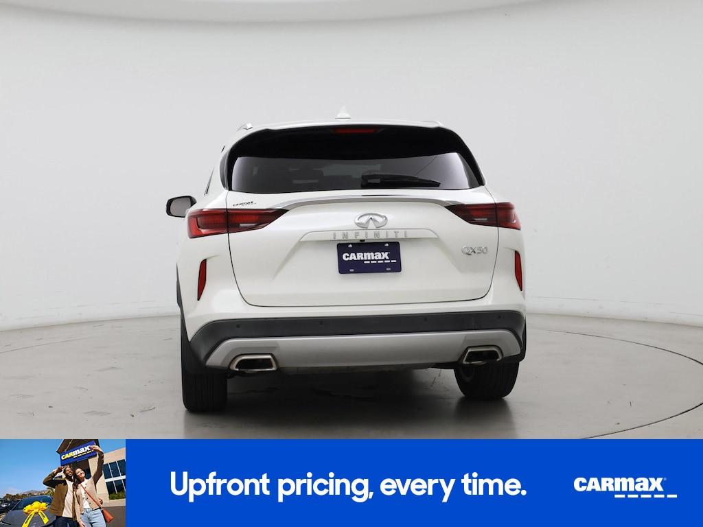 used 2022 INFINITI QX50 car, priced at $28,998