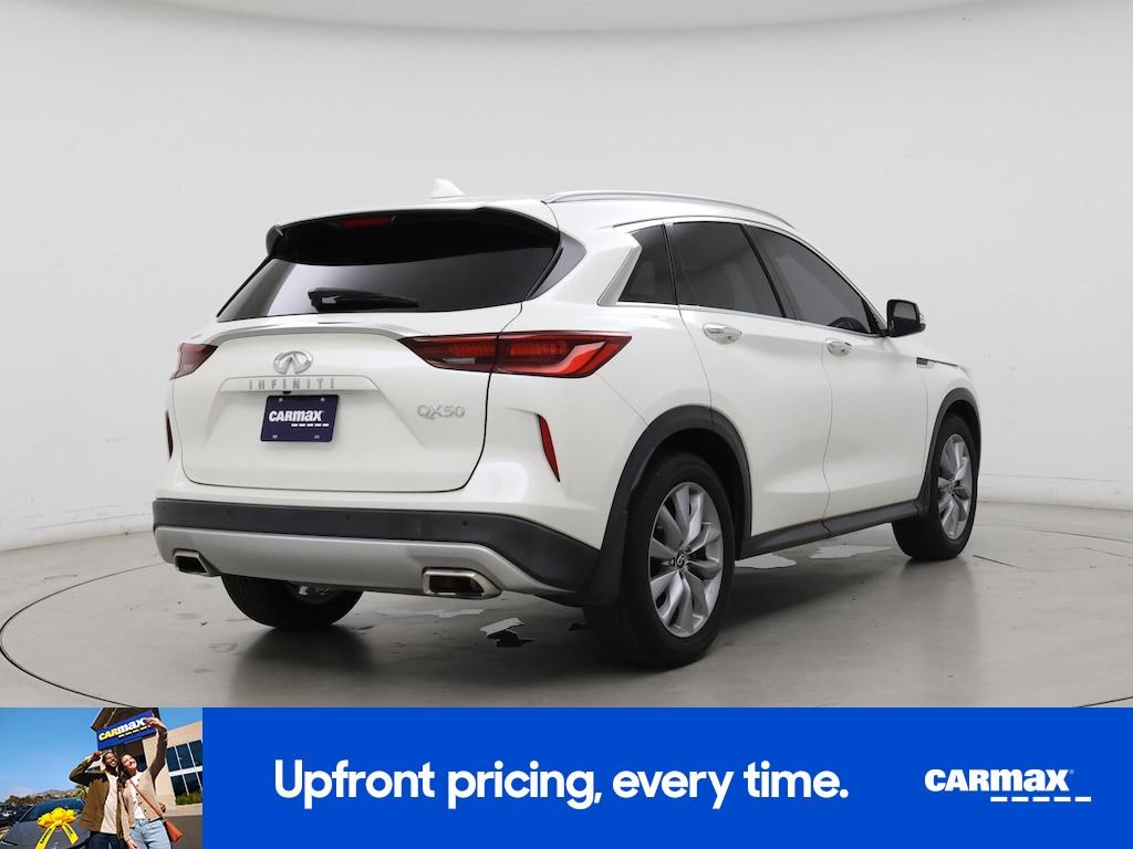 used 2022 INFINITI QX50 car, priced at $28,998