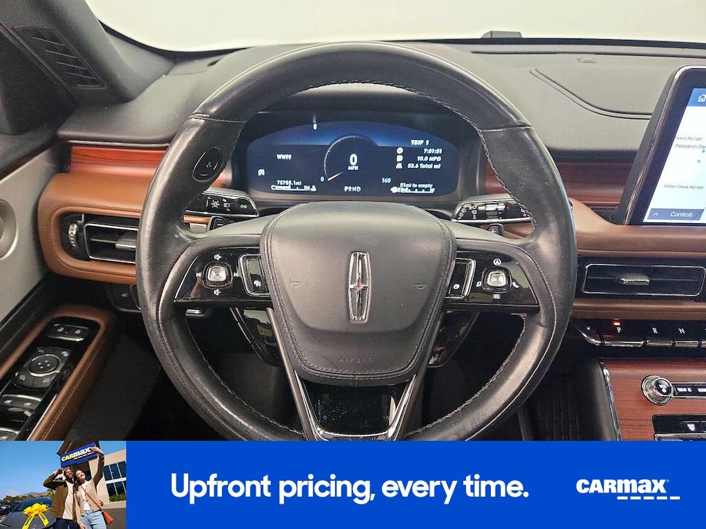 used 2022 Lincoln Aviator car, priced at $38,998