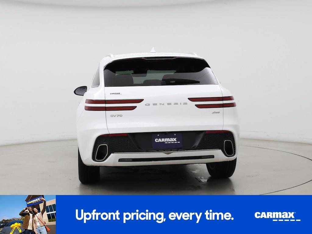 used 2023 Genesis GV70 car, priced at $33,998