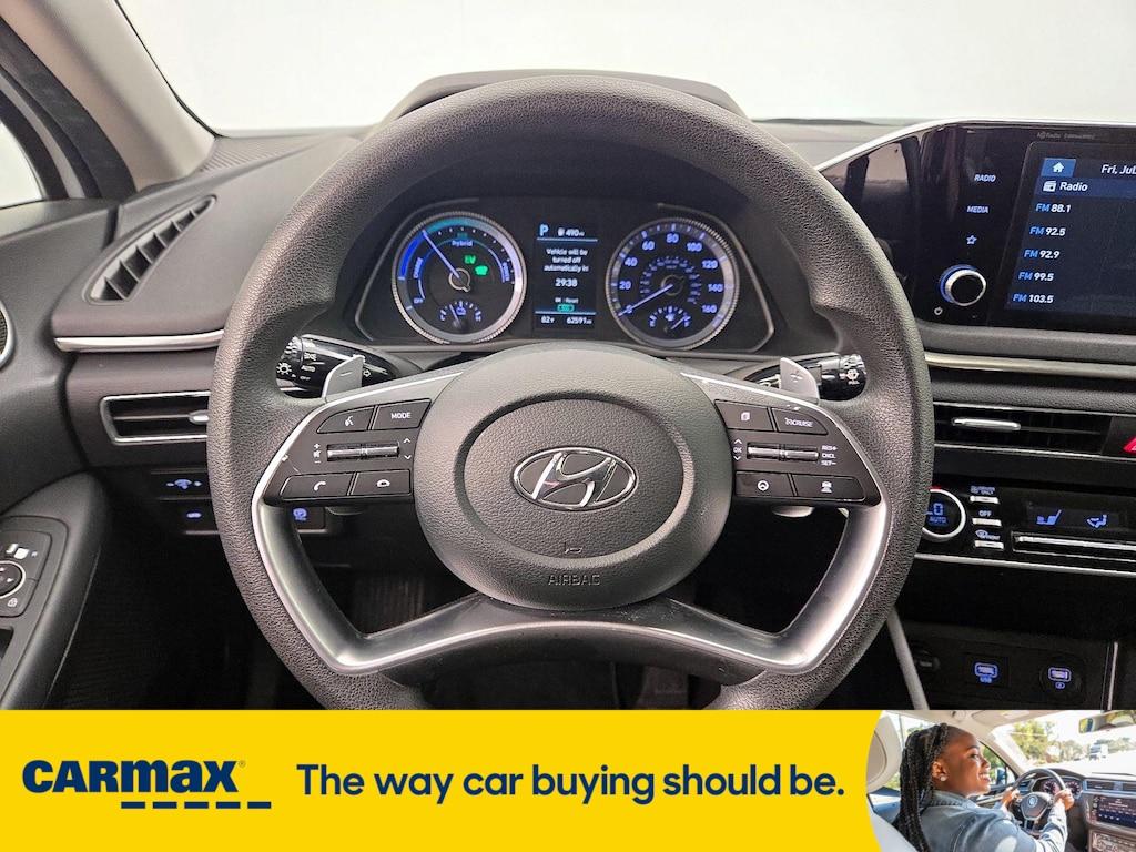 used 2022 Hyundai Sonata Hybrid car, priced at $20,998