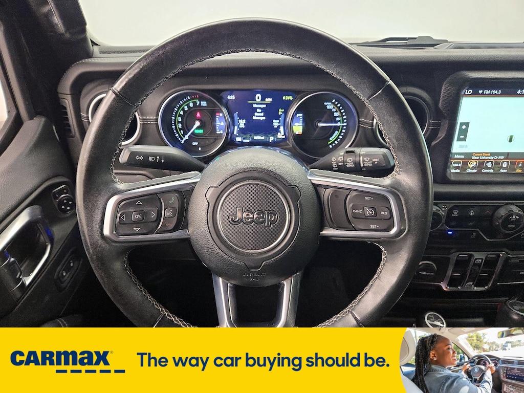 used 2022 Jeep Wrangler Unlimited 4xe car, priced at $37,998