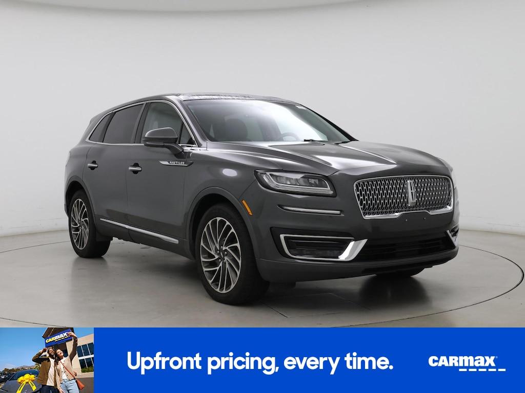 used 2019 Lincoln Nautilus car, priced at $22,998