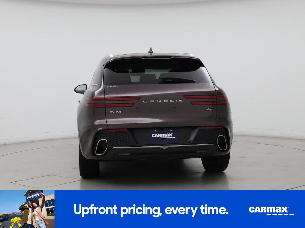 used 2022 Genesis GV70 car, priced at $37,998
